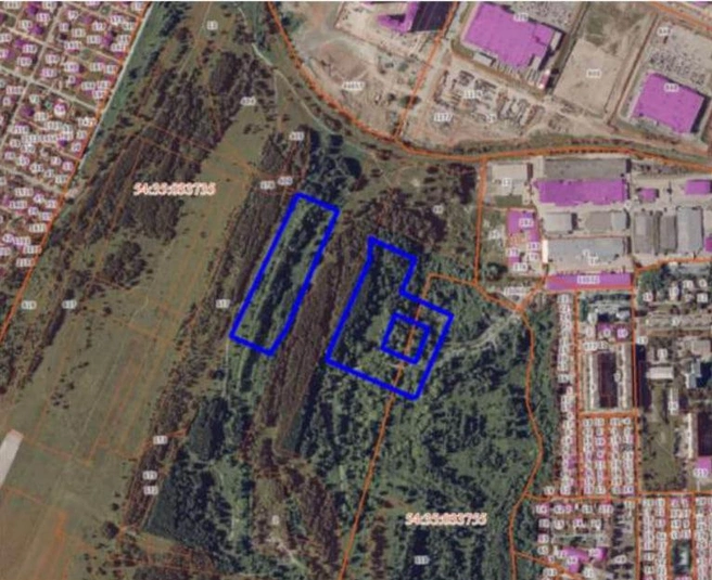 Участки под застройку хотят выделить недалеко от микрорайона Родники | Источник: постановление правительства НСО