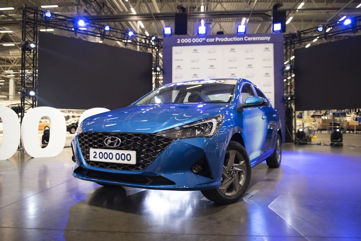 В Питере представили новый Hyundai Solaris