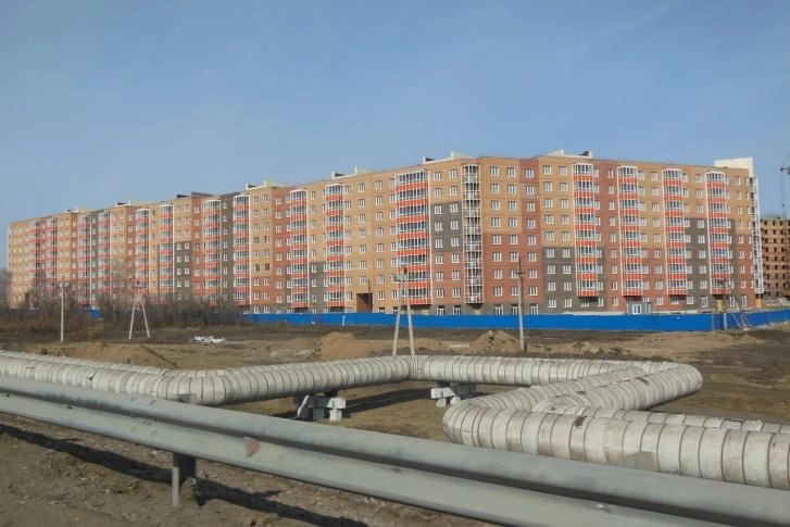 Активные работы шли только в первом доме у дороги | Источник: vk.com / soloncy2