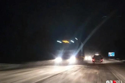 Движение на трассе у Магнитогорска ограничено из-за непогоды