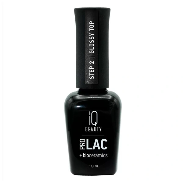 IQ BEAUTY Верхнее покрытие PROLAC+bioceramics Step 2 Glossy Top