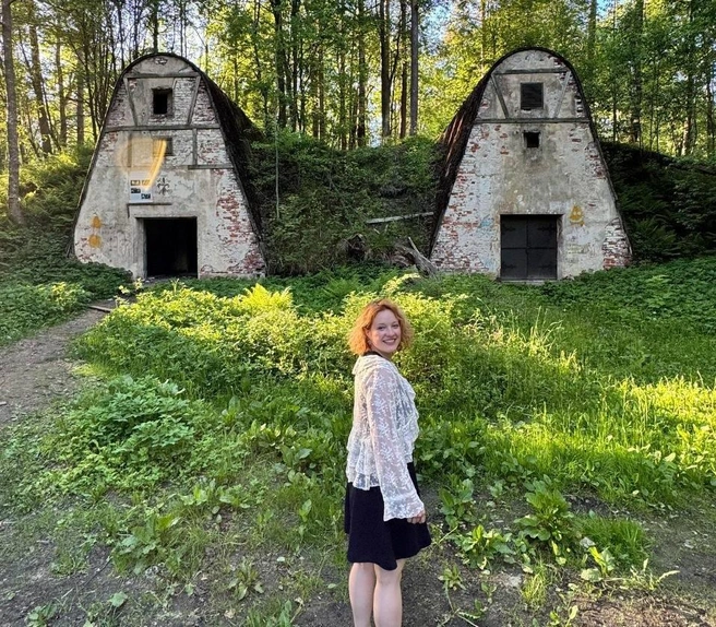 Полина на экскурсии в Мичуринском | Источник: Полина Светозарова