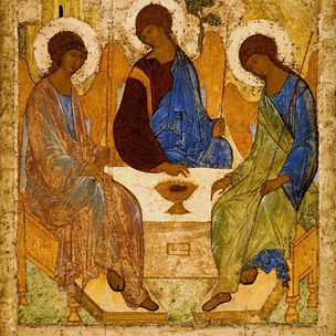 Жертвенность божественной любви: 12 библейских символов, зашифрованных в иконе «Троица» Андрея Рублева