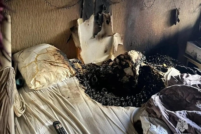 Двое погибли в пожаре общежития на юге Волгограда