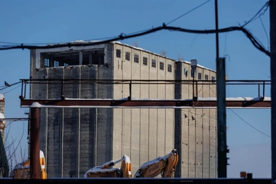 В Тюмени демонтируют элеватор, возведенный пленными немцами