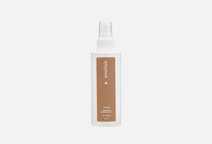 Тоник Краснополянская косметика SNAILLAB pro aging, с муцином и витамином C