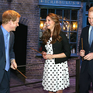 Кэтрин Миддлтон и принц Уильям посетили дом Гарри Поттера