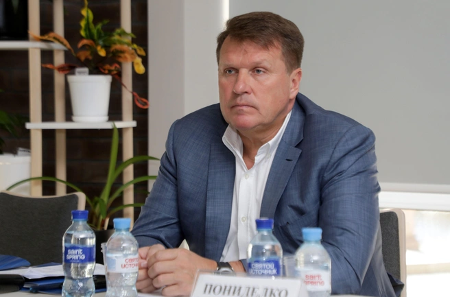 Василий Пониделко, председатель комитета по труду и занятости населения Петербурга | Источник: Игорь Бакустин, предоставлено СРО А «Объединение строителей СПб»