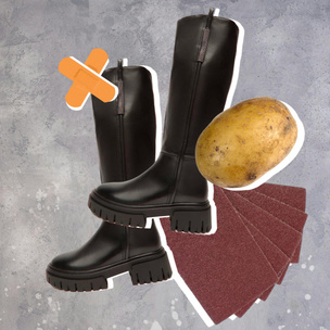 Клей, картошка и другие: лучшие лайфхаки, чтобы обувь не скользила