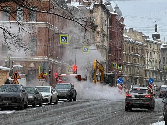70 домов в центре Петербурга без отопления и ГВС | Источник: читатель «Фонтанки»