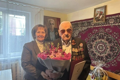 Ветеран из Сочи Василий Ткаченко отпраздновал столетие