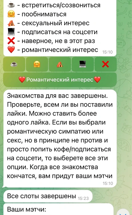 Интерфейс бота | Источник: Андрей Кузнецов / MSK1.RU