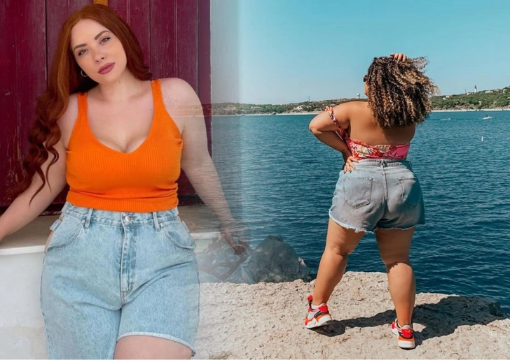 Шорты для фигуры plus-size: как подобрать идеальную модель на лето | Источник: Социальные сети