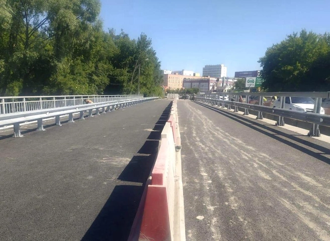 В ночь на воскресенье откроют движение по отремонтированной части моста через Трубеж | ya62.ru