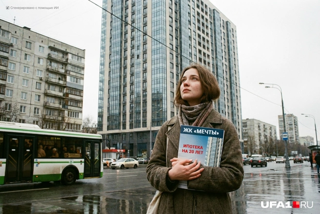 Она будет уже старенькой к моменту, когда выплатит ипотеку | Источник: Мария Романова / Городские порталы