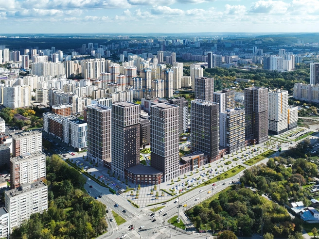 На юге Екатеринбурга уже формируется новый центр города | Источник: «Атлас Девелопмент»