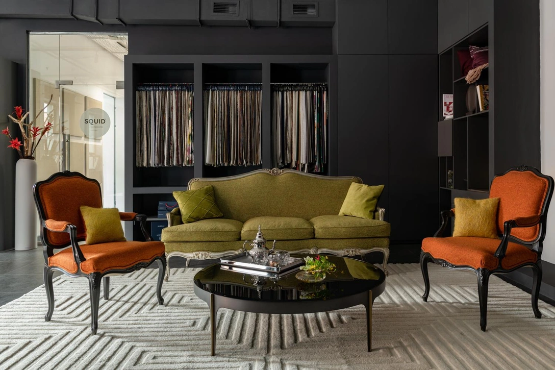 Cалон тканей F.T. by Buro All Textile в Москве | Источник: Юлия Захарова