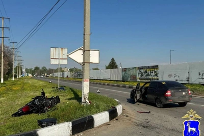 Мотоциклист погиб в ДТП с Lada в Новокуйбышевске