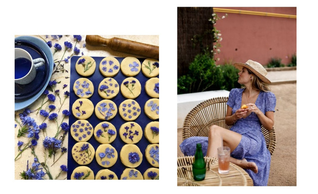 Фото №2 - Фуд-тренд: ванильное печенье со съедобными цветами — лучшее украшение для вашего пикника