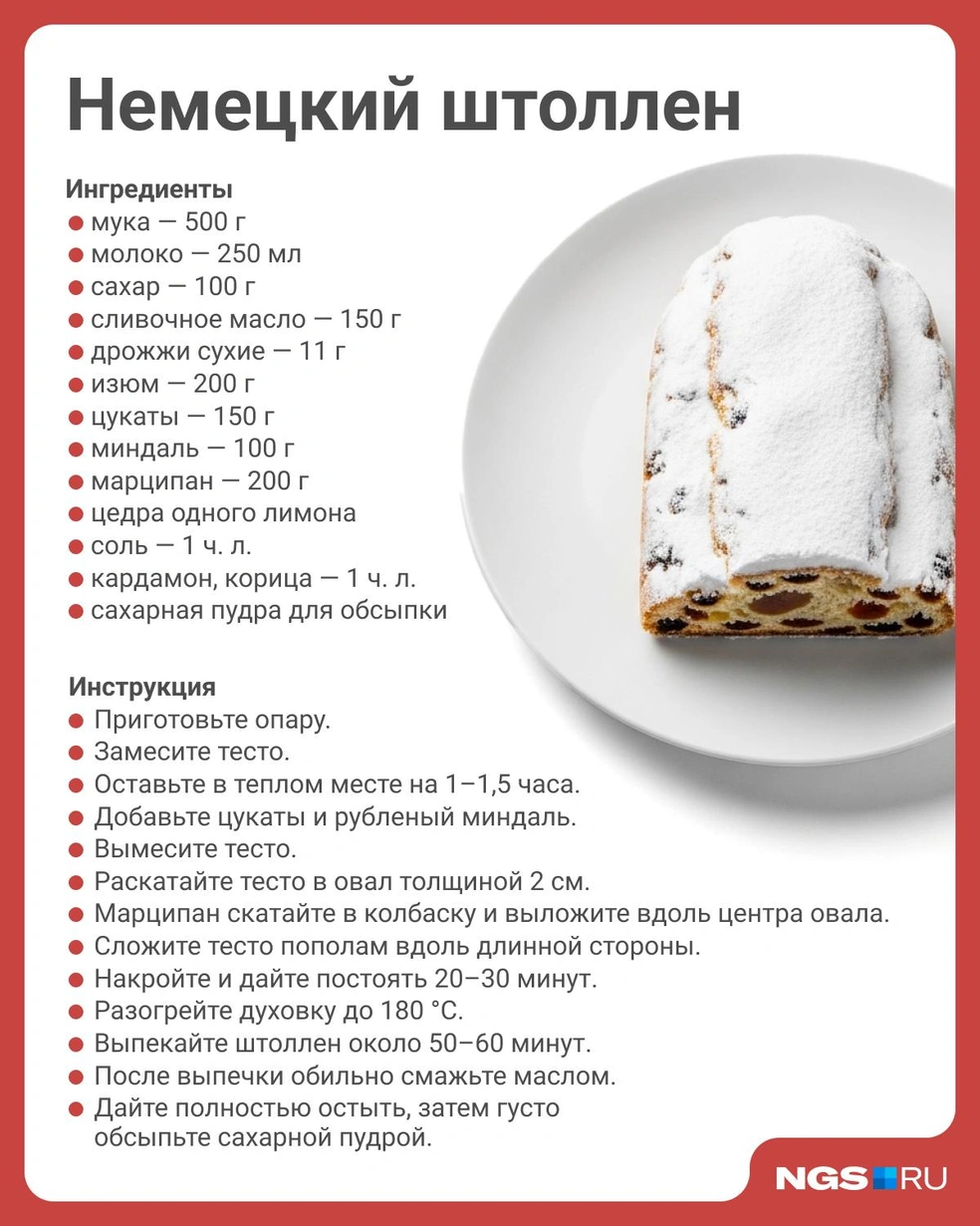 Выпекание штоллена может стать отличной традицией | Источник: Юрий Орлов / Городские порталы 