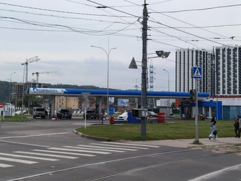 Все виды топлива на заправке также есть | Источник: Кристина Калинина / NN.RU