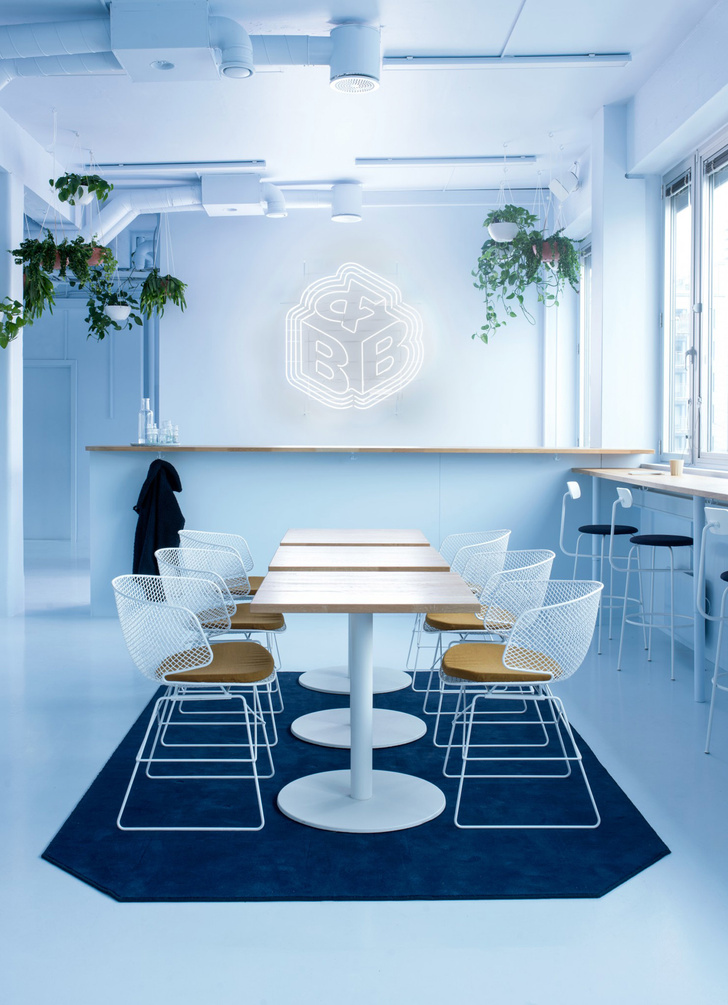 Офис в пастельных тонах по проекту Kvistad в Осло (фото 4)