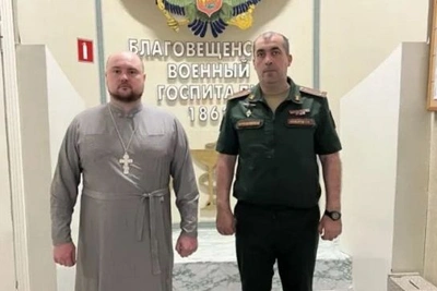 Регулярные богослужения стартовали в военном госпитале Благовещенска
