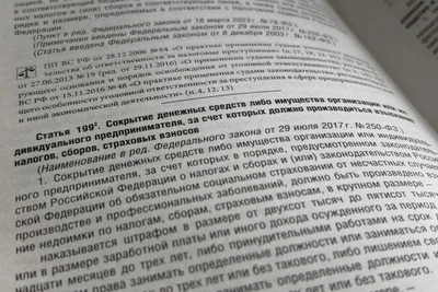 Смоленские полицейские вскрыли сокрытие 5 млн рублей от налогов