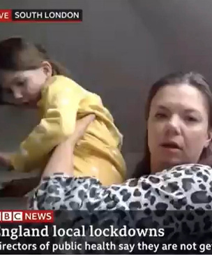 Дети снова ворвались в прямые эфиры BBC и Sky News, но ведущие оказались невозмутимы (видео)