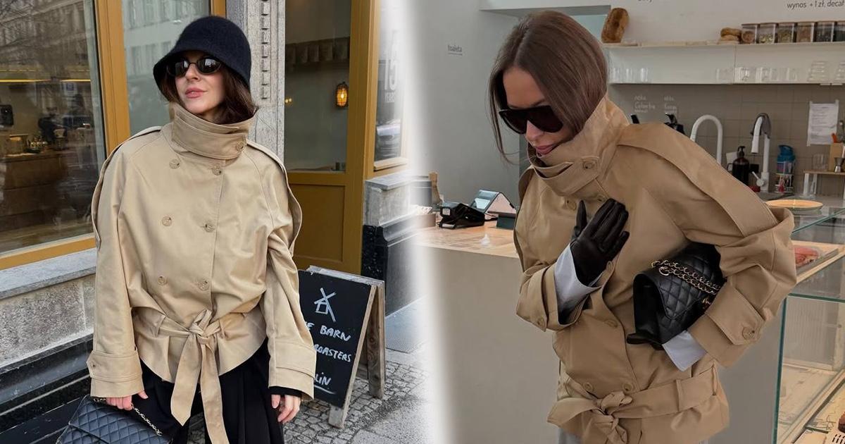 В моду вернулся короткий тренч&nbsp;&mdash; но с одним но
