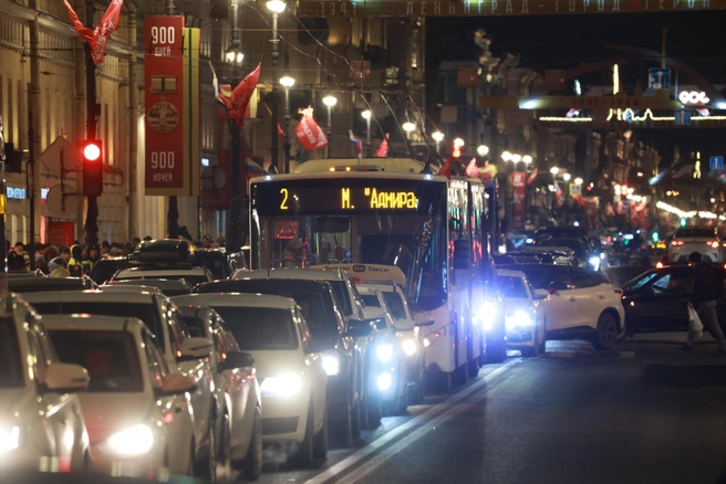 Ограничение движения транспорта в Туле | Источник: Сергей Михайличенко / FONTANKA.RU