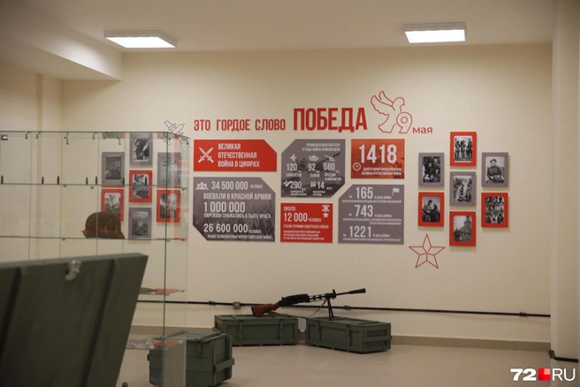 Тот самый трофейный пулемет | Источник: Ирина Шарова/ 72.RU