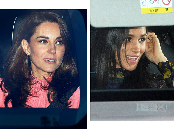 Выход в «старом»: Кейт и Меган предпочли не тратиться на наряды для королевского ужина