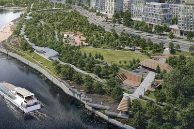 Велопешеходный мост соединит Щукино и Строгино