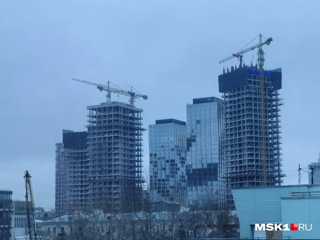 За январь — сентябрь 2025 года в Москве уже ввели в эксплуатацию почти 4 млн кв. м жилья | Источник: Михаил Контуев / MSK1.RU