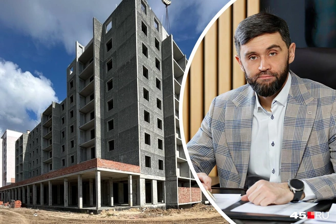 Застройщик Евгений Соснин рассказал про ситуацию на рынке строительства в Кургане | Источник: Юрий Скульбердин / Городские медиа
