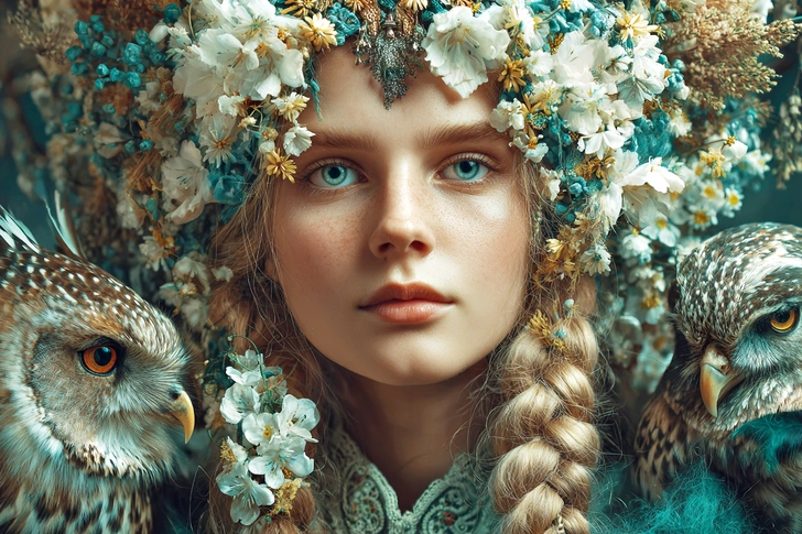 Древнеславянский тотемный годослов на апрель 2026: кого ждет переезд, а кого — внезапное откровение | Источник: Midjourney