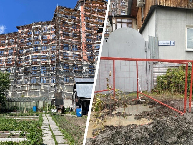 Пономаревы живут по соседству с новым ЖК | Источник: читатель 72.RU