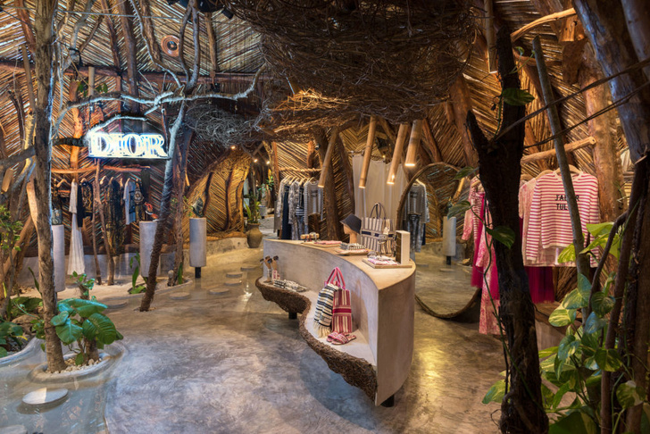 Отель Azulik с pop-up бутиком Dior в джунглях Тулума (фото 19)
