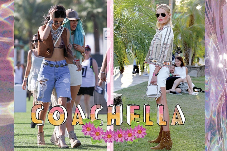 Гости фестиваля Coachella: Кендалл Дженнер, Кайли Дженнер, актриса Кейт Босуорт | Источник: Архивы пресс-служб