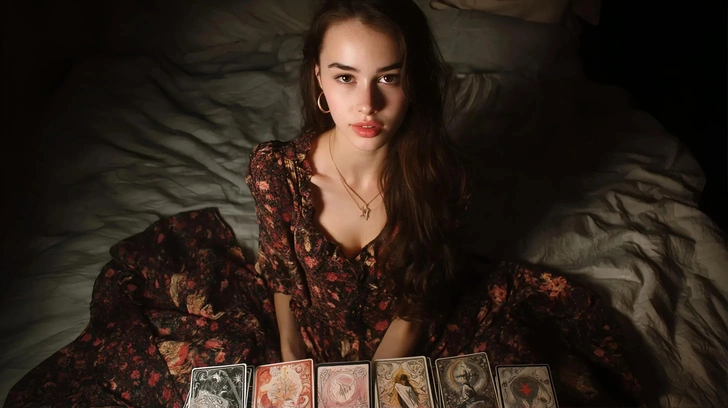 Что принесет аркан Колесо Фортуны — главная карта Таро на 2026 год | Источник: Midjourney