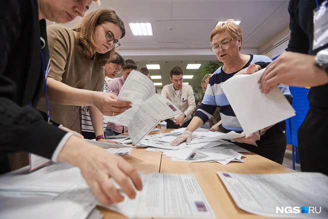 Выборы президента в этом году проходили три дня | Источник: Александр Ощепков / NGS.RU