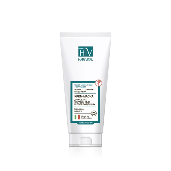 Маска для сухих и окрашенных волос HAIR VITAL 