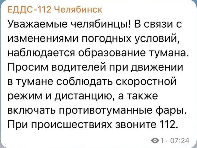 Источник: скриншот ЕДДС-112 Челябинск