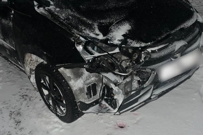 На трассе в Воронежской области Гранта насмерть сбила пешехода