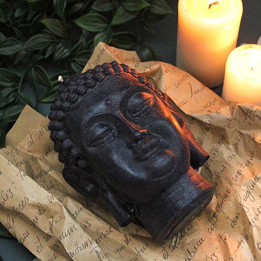 Свеча ручной работы «Будда»