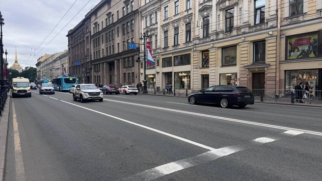 Для ремонта Невского проспекта прорабатывают схему с его поэтапным закрытием | Источник: ГАТИ Петербурга