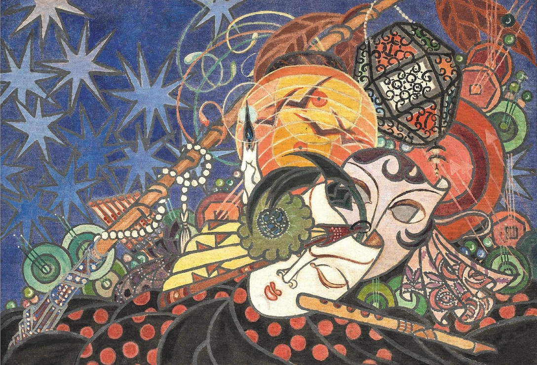 Александра Бельцова-Сута. «Восточный мотив». Середина 1920-х гг. | Источник: пресс-служба выставки