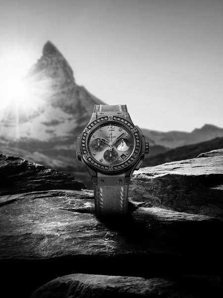 Фото №1 - Лучше гор могут быть только горы: Hublot представил часы, вдохновленные ландшафтом Швейцарии