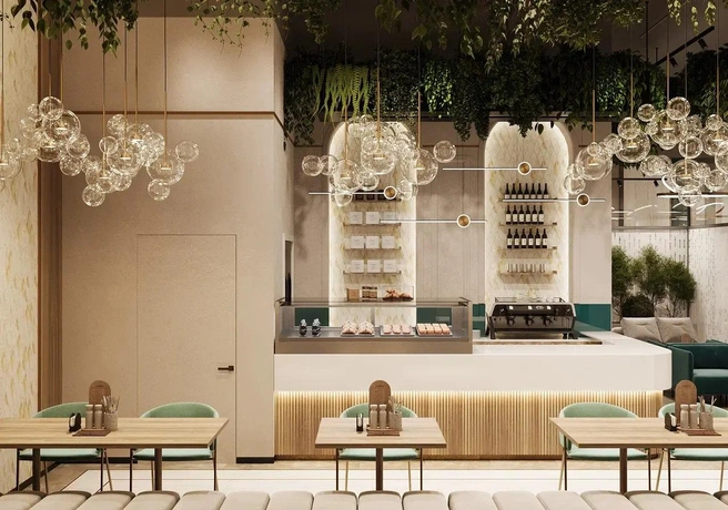Авторское кафе в центральном лобби | Источник: «СЗ Стоун Девелопмент»